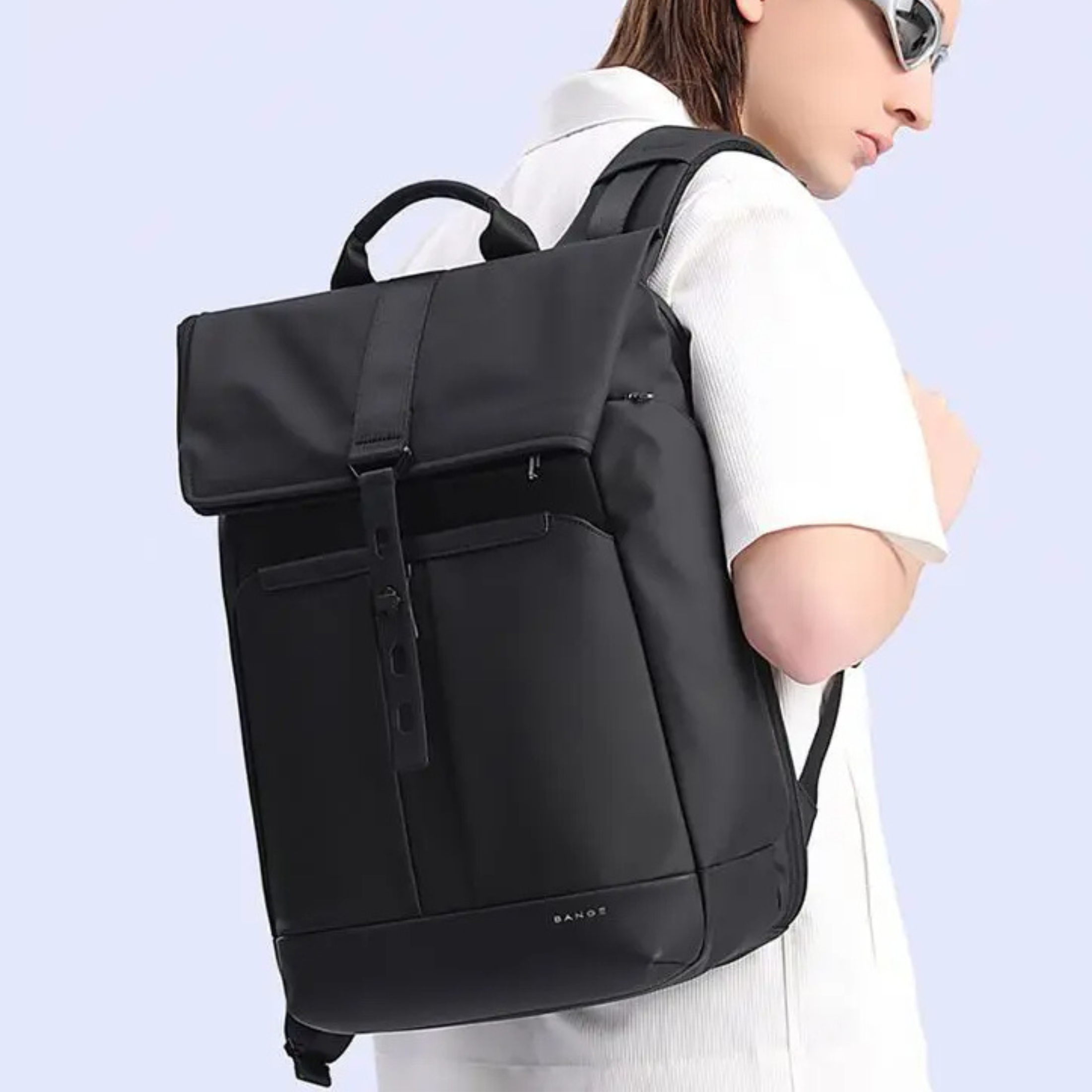 Expandable Anti-Theft Backpack